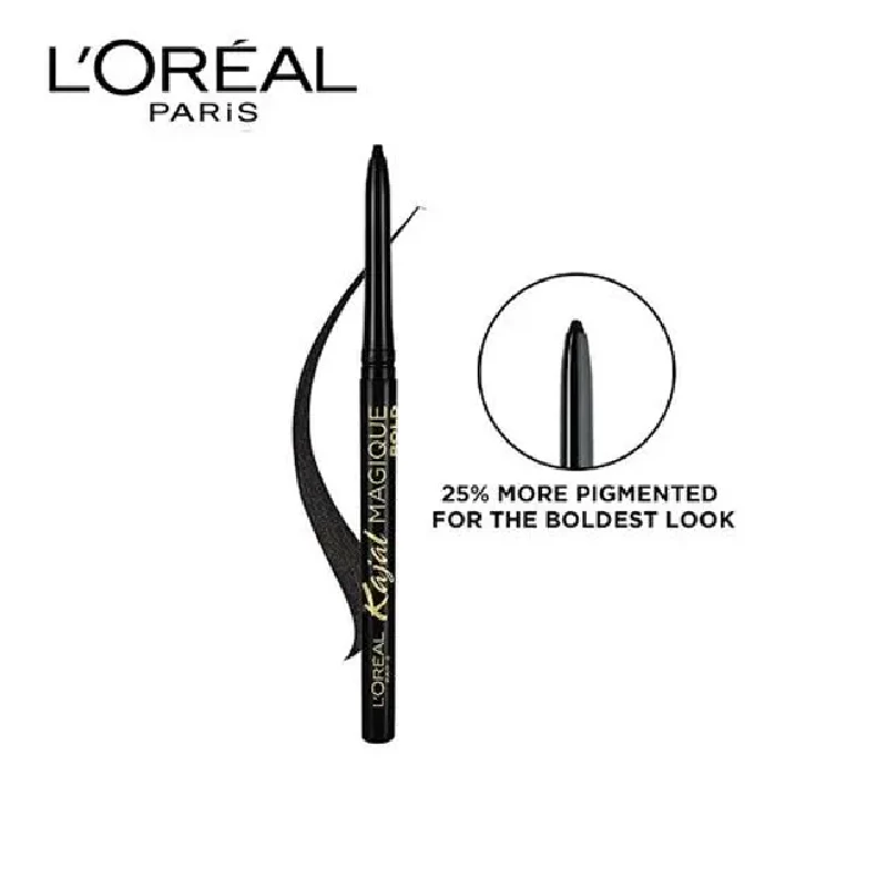 L'Oreal Paris Kajal Magique Bold - Black, 0.35 g-3.webp